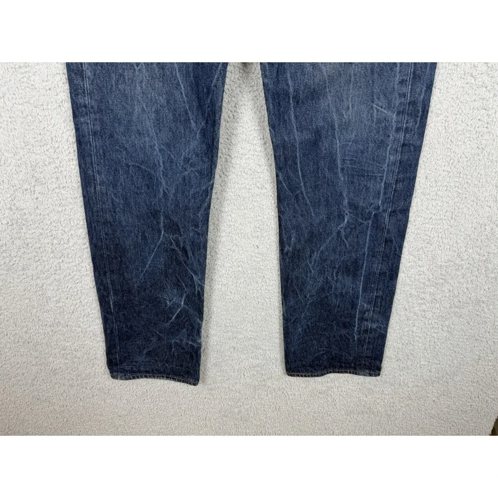 Levi's 501 Original Fit Jeans‎ Men's Actual Size 32x30 Medium Wash Whiskered